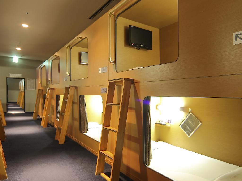 Capsule Hotel Nikoh Refre Sapporo Quarto foto